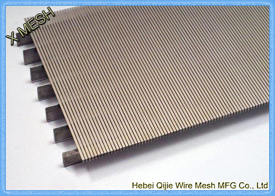 Heavy Gauge Metal Wire Mesh, aço inoxidável Grid Mesh Strainer Basket Wedge Wire Slotted