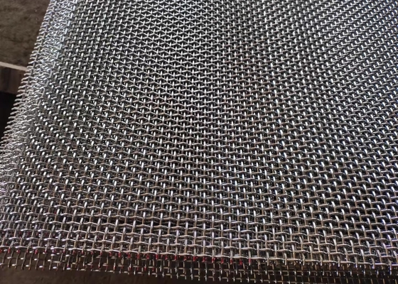 Rede de arame de aço inoxidável de 2 mm para filtragem primária de mineração