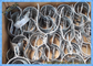11 Gauge Chain Link Fence Fabric Hot Dipped Galvanized Steel Wire / Posts