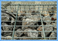 Caixas de gabion soldadas revestidas de zinco, gaiolas de arame com feno quadrado Praça / furo retangular