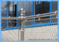 Revestimento de vinil revestido em vinil com portão de cerca com fio de aço galvanizado Ajustado Backyards