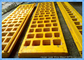 Urethane Vibrating Sieve Screen Amarelo Cor Fit Aggregate Ore Processing