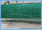 Rolo soldado 2mm verde da rede de arame do PVC após bonde galvanizado com 3/4&quot; tamanho do furo