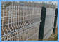 A segurança galvanizada da rede de arame 3D curvou a cerca do metal flexível e o PVC durável revestiu