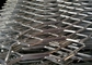 metal expandido espessura Mesh Sheet de Diamond Opening Mild Steel 1.6mm da largura de 1.2m