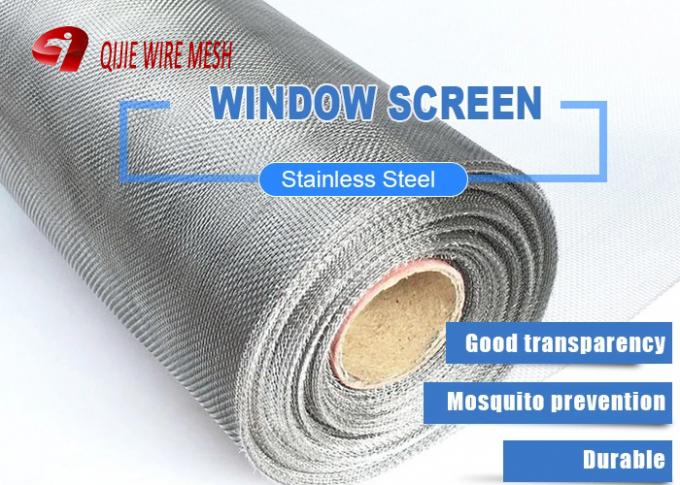 tela de aço inoxidável da janela