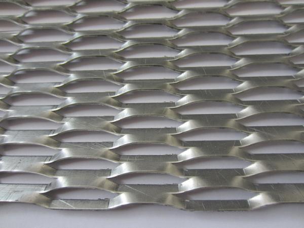 malha expandida de alumínio do metal