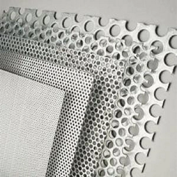 Tela galvanizada de folhas perfuradas para telas decorativas e filtros 1