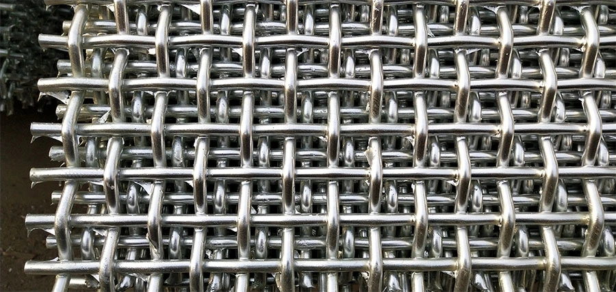 Aço inoxidável Grelha de tela de filtro de minério de filtragem vibratória 4
