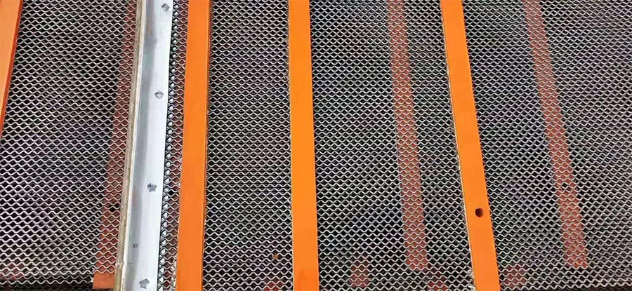 Aço inoxidável Grelha de tela de filtro de minério de filtragem vibratória 6