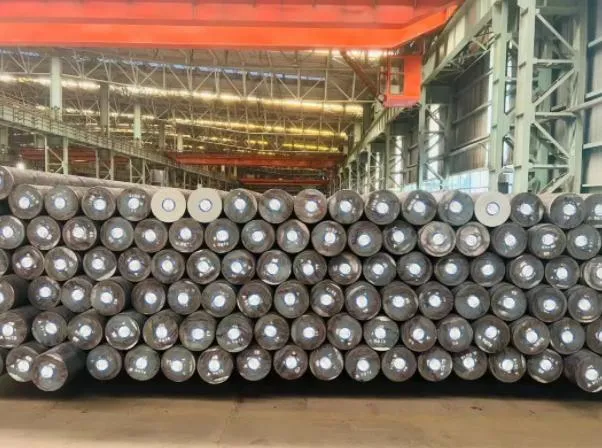Q345B Materiais de construção de aço HDG Barras redondas com diâmetro de 25 mm 0