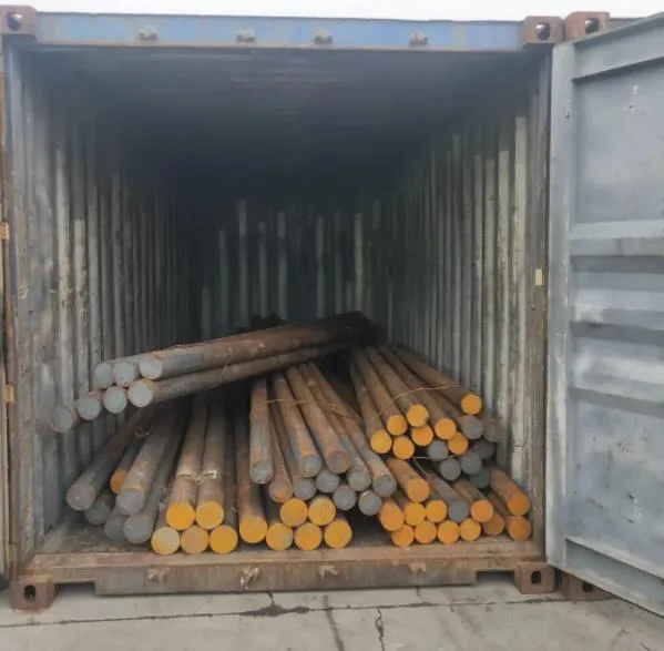 Q345B Materiais de construção de aço HDG Barras redondas com diâmetro de 25 mm 6
