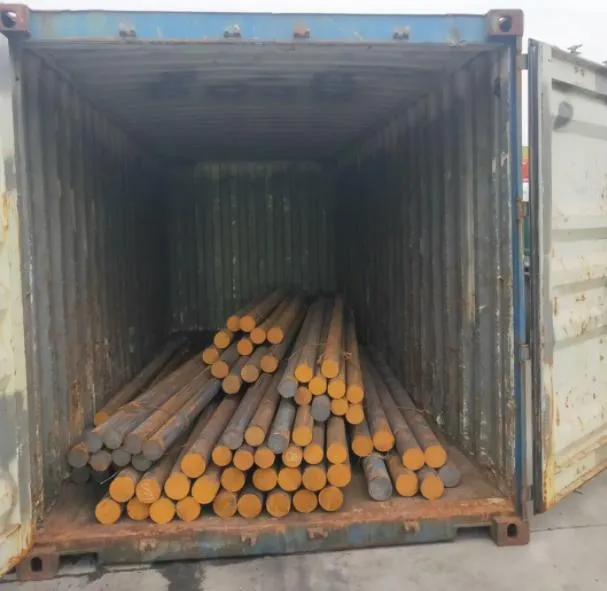 Q345B Materiais de construção de aço HDG Barras redondas com diâmetro de 25 mm 7