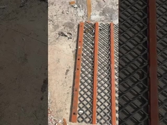 Retalhos de tela de borracha de autolimpeza vibratória para filtragem de xisto