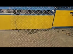 Ciclone de buraco galvanizado 60x60 50ft Pvc revestido Chain Link Cercas de 1,8m de altura