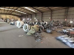 Arame farpado galvanizado a quente