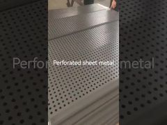 Malha de metal perfurado