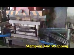 1 metro de diâmetro de fio de ligação galvanizado com clips Certificação SGS