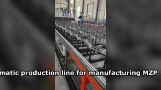 Linha de produção automática para fabricação de barreiras de arame MZP