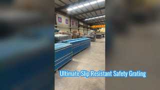 Grade de suporte de aderência resistente para máxima resistência ao deslizamento