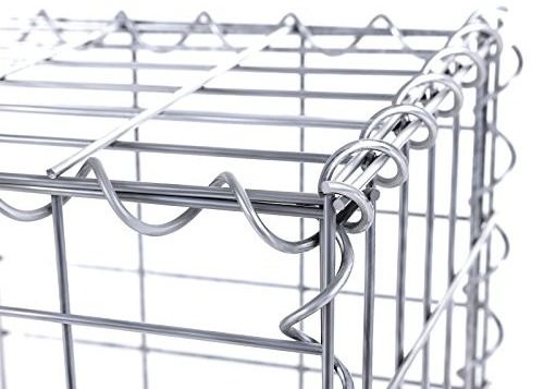 Personalizado dê forma a Gabion soldado galvanizado mergulhado quente Mesh For Gabion Screen