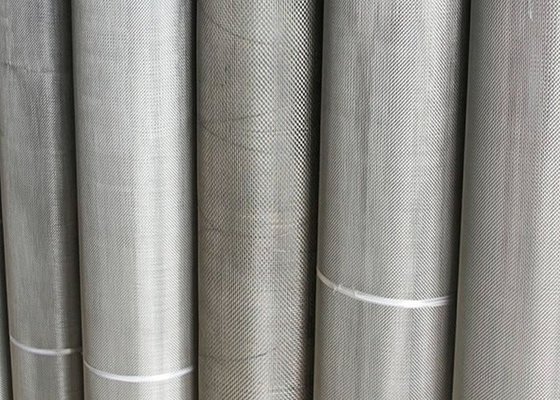Tela de 100 Mesh Stainless Steel Wire Mesh 150 mícrons