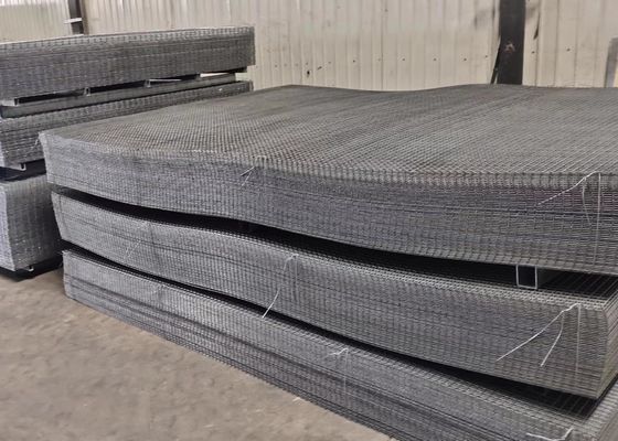 6" rede de arame soldada galvanizada de cerco do ferro 16 de X 6 calibre líquido