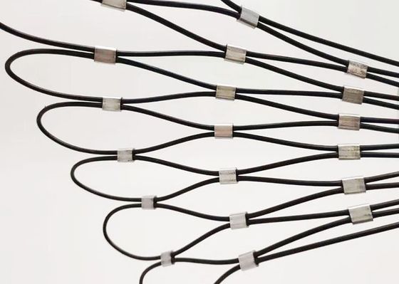 Malha de Cabo de Aço Inoxidável de Alta Resistência