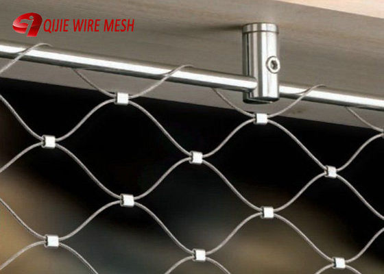 SS316 Ferrule Diamante Flexível Inox aço inoxidável fio de cabo rede de corda malha