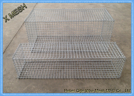 DIN EN ISO 17660 Galvanized Gabions Baskets Fence High Alloyed Steel Wires