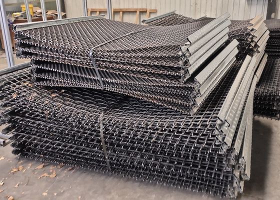 Peneirar frisado de Mesh Vibrating Screen For Mine do fio do triturador de pedra