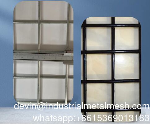 Painéis de malha de arame de aço soldado cortados a laser personalizáveis para aplicações especializadas