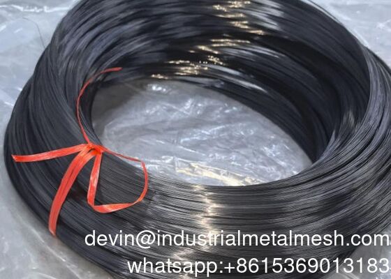 Q345 Q195 Q235 Fio preto 1.5mm 1mm 0.8mm 1.2mm Fio de aço carbono para a fabricação de unhas Fio de aço escova em estoque