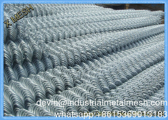 Galvanizado / revestido de PVC Chain Link Fence Ciclone Cercas 3 pés de altura