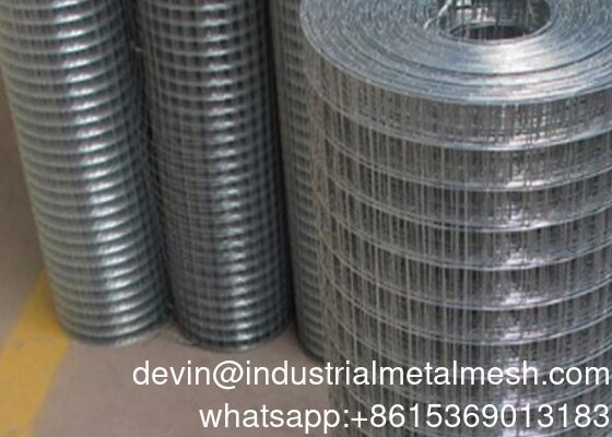 Preço de malha de arame soldada galvanizada por atacado de pequeno furo 1/2 2x2