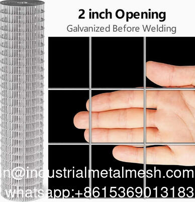 Malha de arame soldada durável para uso industrial e comercial