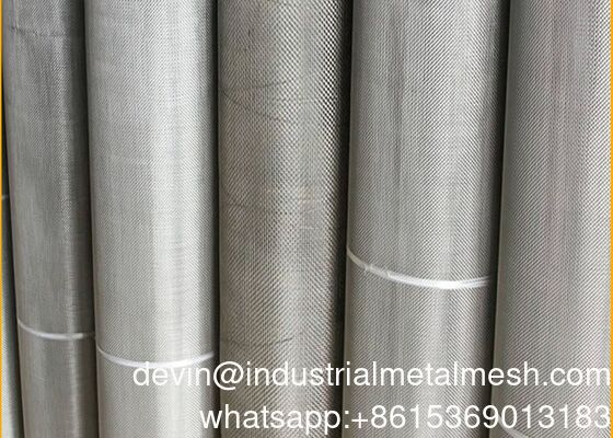 Tela de filtro de malha de arame de aço inoxidável 2-400 / Tela de filtro de malha fina / Tela de malha de aço inoxidável de micron (Fábrica)