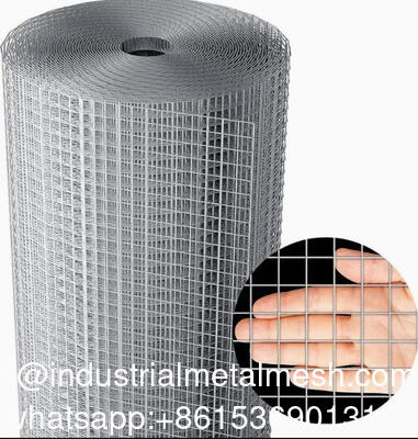 Tela Soldada de Aço Galvanizado com Malha Quadrada 3x3 e Fio de 2.0mm em Rolo