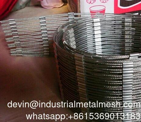 316 Marine Grade Safety Netting for Architecture Fence Stainless Steel Wire Rope Net