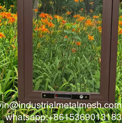 Tela de segurança de malha de alta tração Tela de segurança de aço inoxidável Insectos Telas de portas e janelas