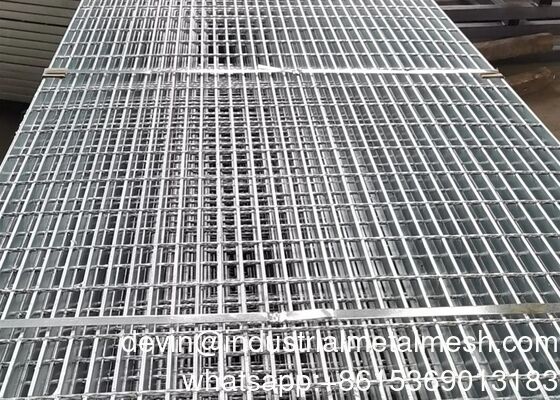 Malha plataforma de aço Marine Plain Plat Form do teto de aço da raspagem de 30 x de 100 milímetros