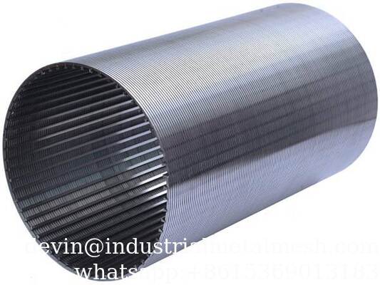 S32750 18S/Q35-12mm Profil de tela de arame de cunha totalmente soldada