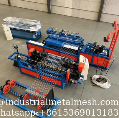 Linha de Produção Automática Completa de Rede de Arame Galvanizado de Alta Tensão