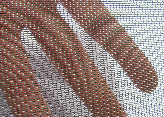 Rede de arame 316, uso quadrada da prata 304 tecido inoxidável da malha para filtros