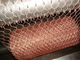largura de 1.2m 2 polegadas de fio de cobre tecido Mesh Hexagonal Commercial Agricultural Use