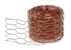 1.2m Largura 2 polegadas Rede hexagonal de fios de cobre tecidos Utilização agrícola comercial