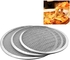 Da tela de alumínio da pizza de 12 polegadas cozimento sustentável do alimento