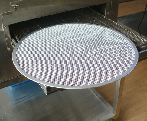 O fio Mesh Baking Tray Round Aluminum do CE do forno engrossa a polegada 6-14