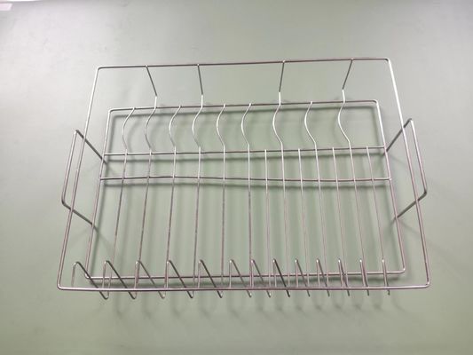 Fio de aço inoxidável Mesh Tray Sterilizing Corrosion Resistant da prata 0.5mm