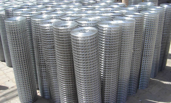 1/4x1/4 a polegada da polegada 2x2 da polegada 1/2x1/2 galvanizou o fio soldado Mesh Rolls 4.0mm